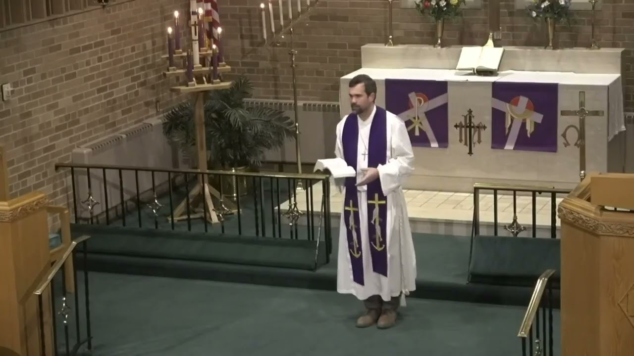 Pastor Hengst 2nd Wednesday Lent sermon 02 25 26