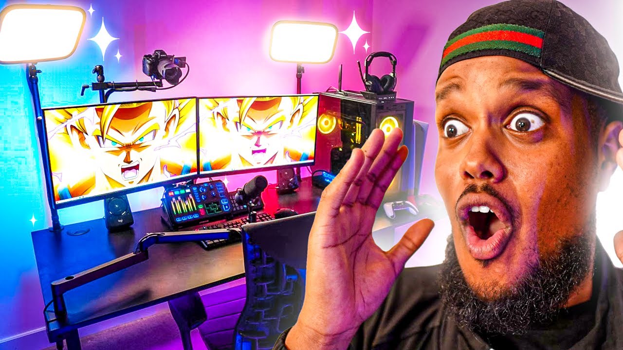 I Built Chunkz's NEW Gaming Setup!
