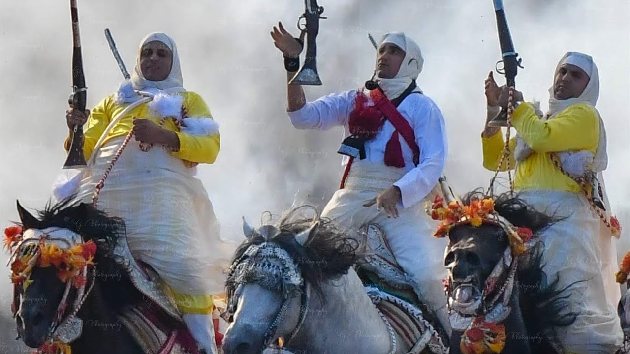 الهدة و طلقات سربة المقدم #جغو  jogho عزيز لفاتحي دار السلام 2019 للتبوريدة Tbourida dar Salam Rabat