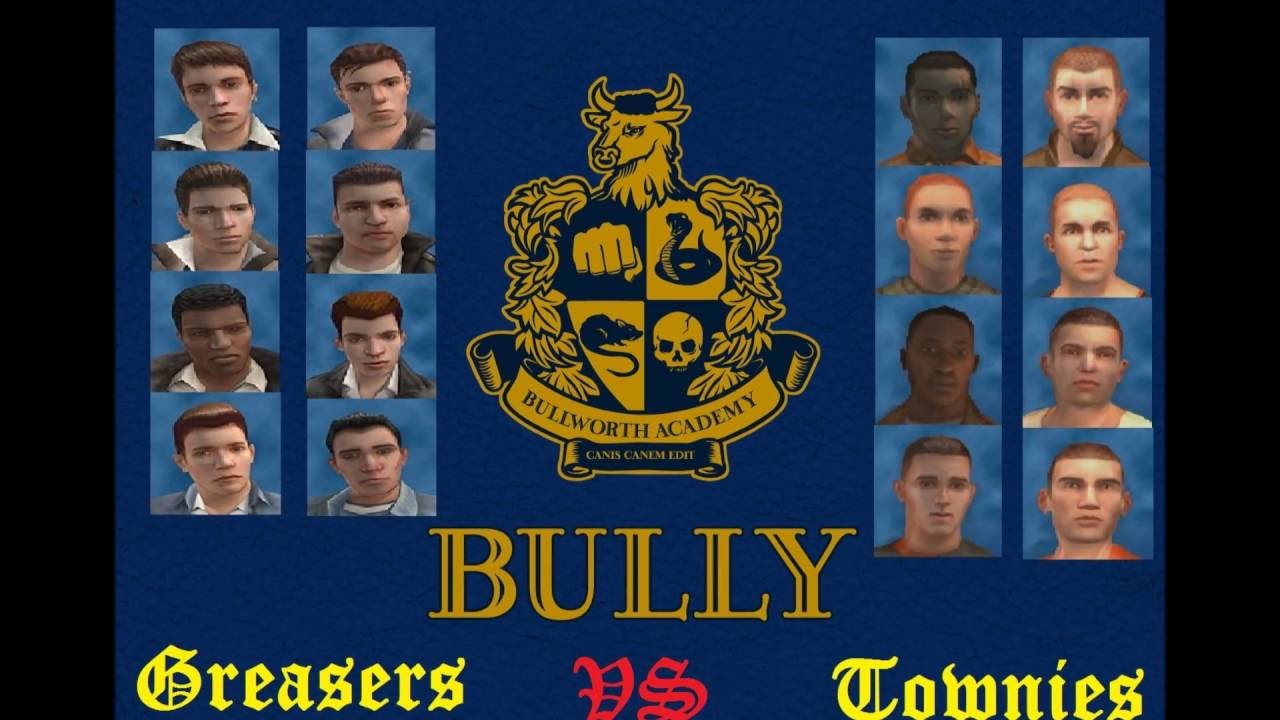 Bully SE: Greasers vs Townies / Dropouts (Boss Health - Band Wars) (Full HD)