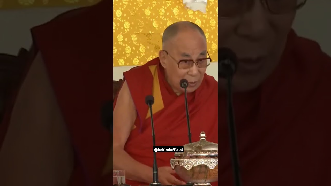 i believe indian muslim can go it #religious #harmony #dalailama #wisdom #peace #ytshorts #shorts