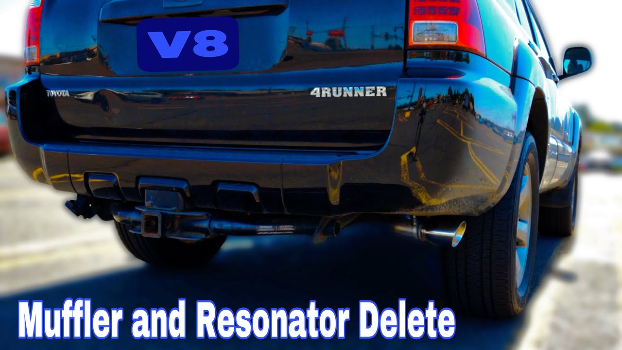 4th Gen 4Runner Muffler and Resonator Delete | 2007 v8 4Runner