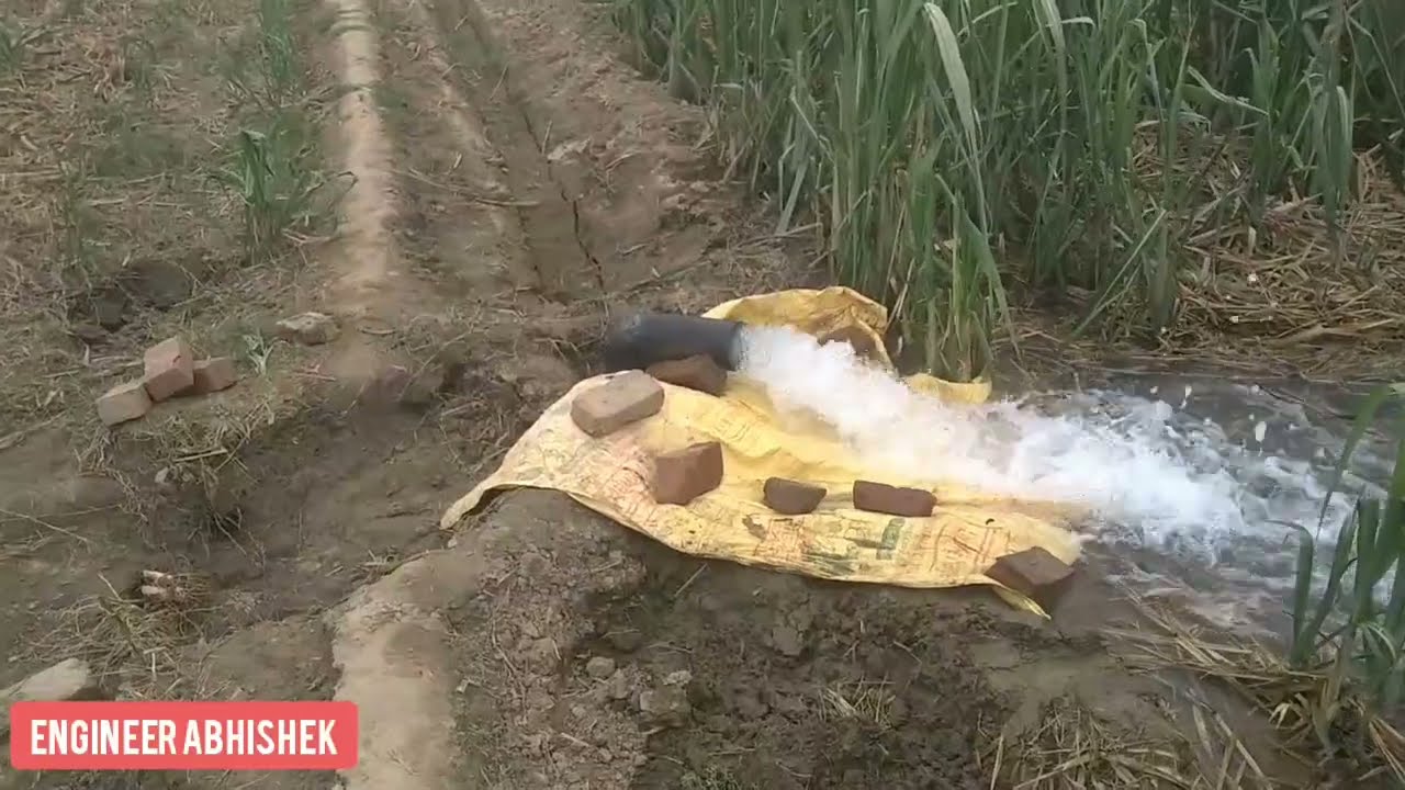 पाइप लाइन ट्यूबवेल पर कैसे काम करती है Engineer Abhishek