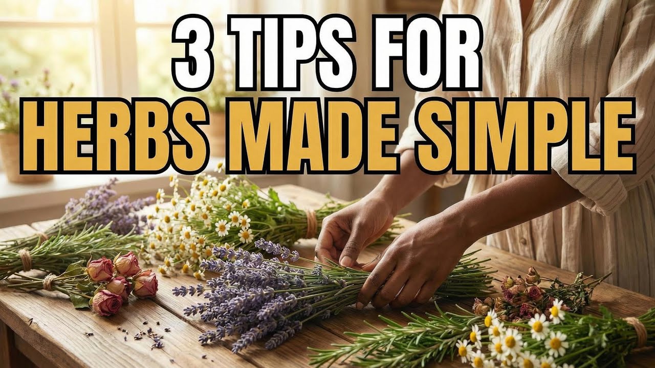 Herbalism Doesn't Have to Be Complicated: 3 Tips for Beginners | Herbalism and Homemaking
