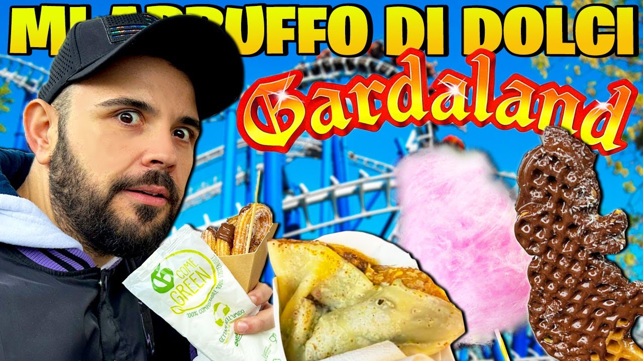 Abbuffata di Dolci alla Nutella a GARDALAND - Mangio Tutto!