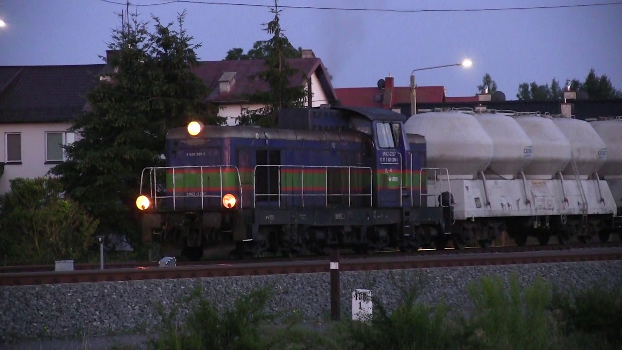 Lokomotywa zwana Stonką wyciąga gigantyczny skład złożony z 41 wagonów. Dźwięki Stonki, które lubimy