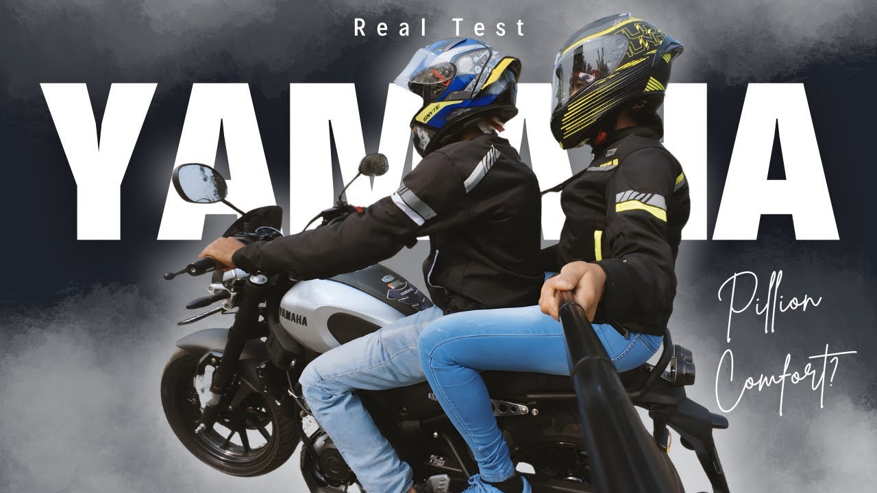 Обзор комфорта пассажира на Yamaha XSR. После 1000 км пробега.