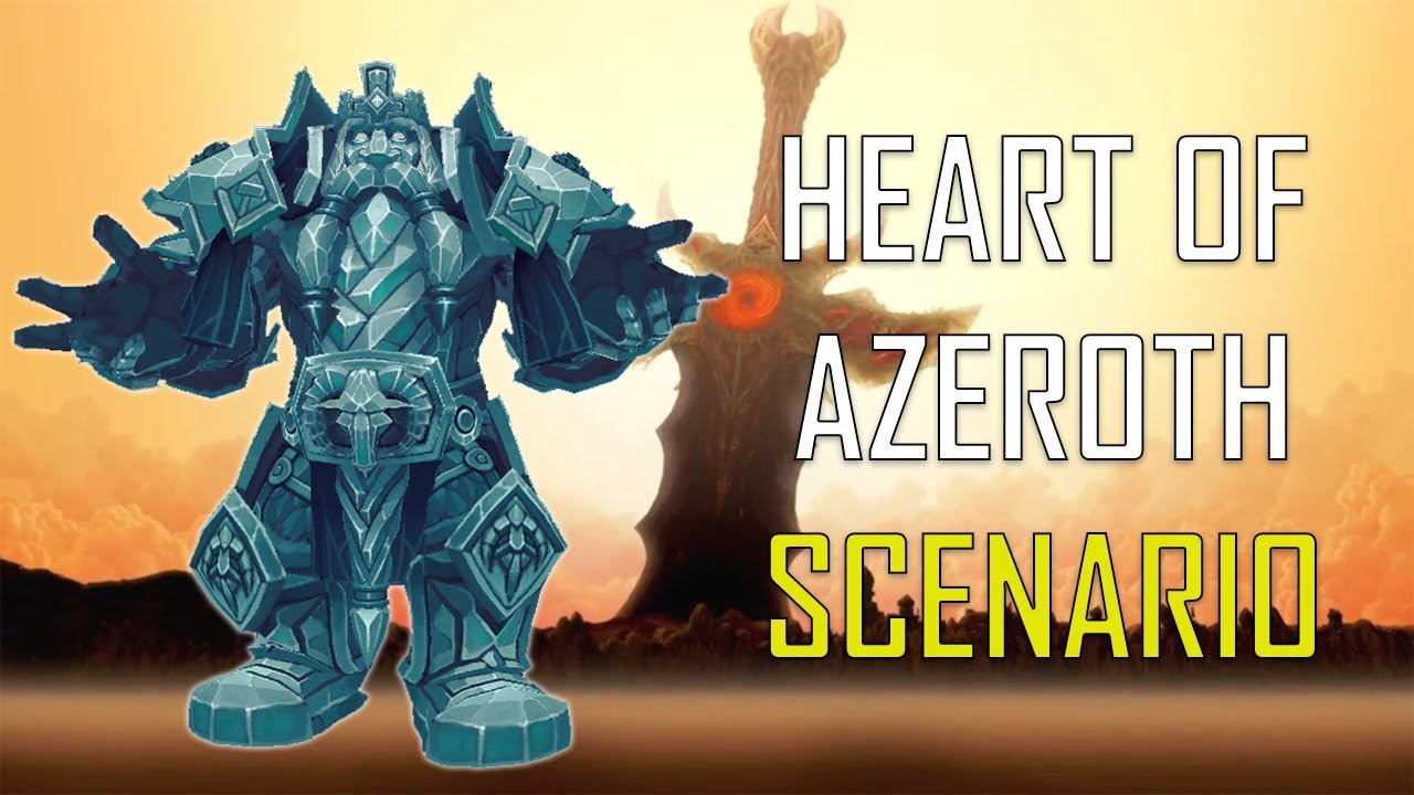 Battle for Azeroth - Heart of Azeroth Scenario (Magni Intro Quest)