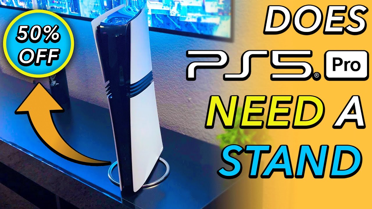 PS5 Pro Stand Install - Does PlayStation 5 Pro NEED A Vertical or Horizontal Stand? (Pelidox Stand)