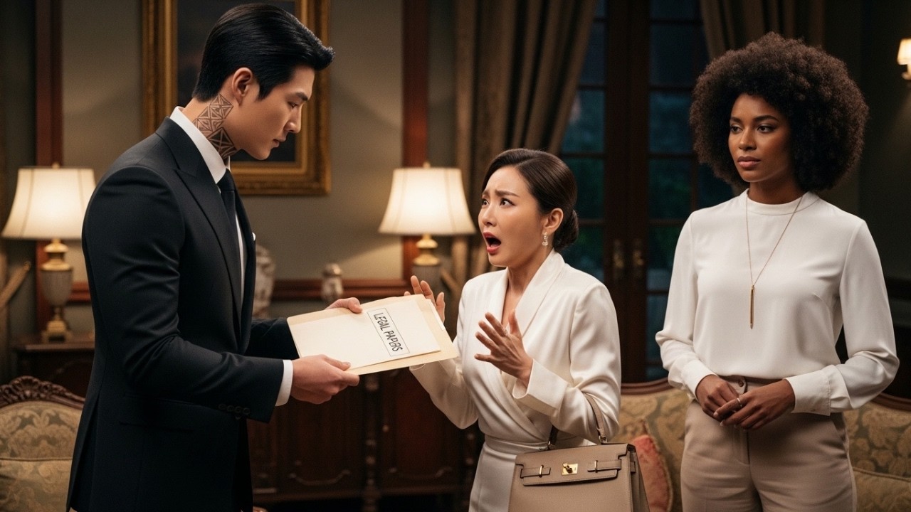 Ex-Wife Demanded the Black Tutor Be Fired — Korean Mafia Boss Gave Her the Divorce Papers Instead