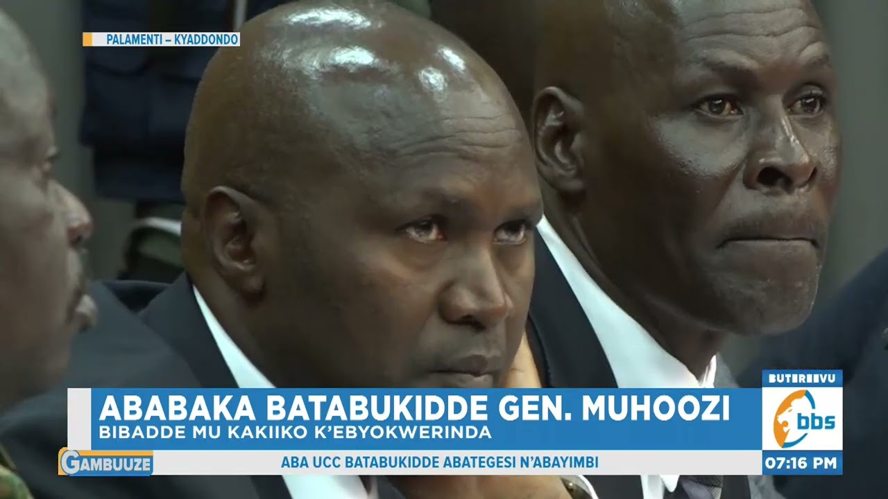 Ababaka Batabukidde Gen. Muhoozi, Bamuyise Mu Kakiiko Annyonnyole ku Byawandiika ku Mutimbagano Gwe
