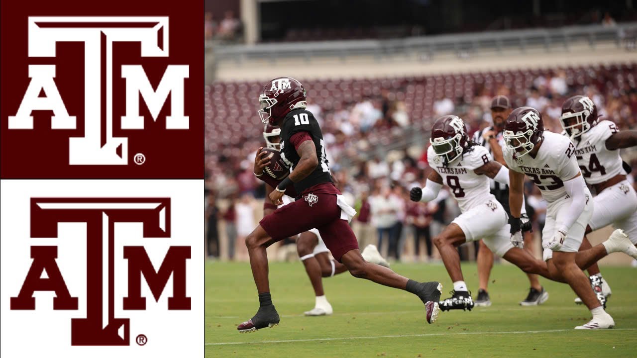 Texas A&M Maroon Vs. Texas A&M White | FULL GAME Highlights | Apr 19, 2025 | NCAAF Spring Football