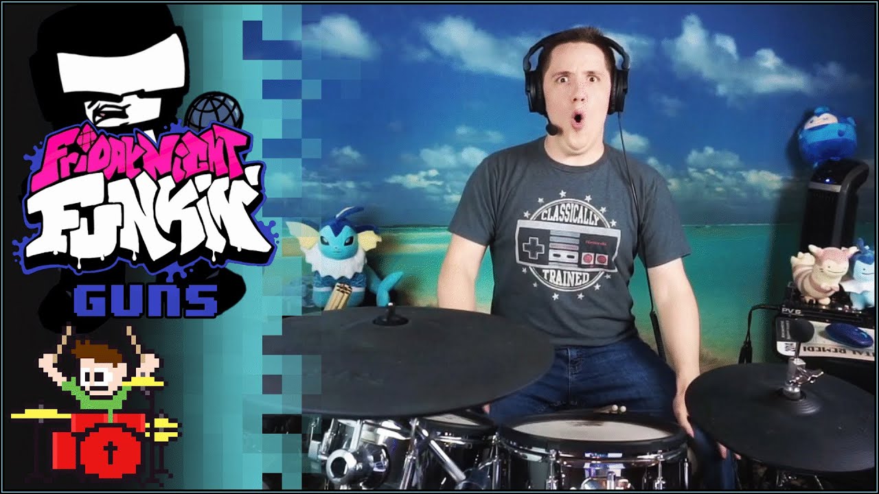 Friday Night Funkin' - Guns On Drums!