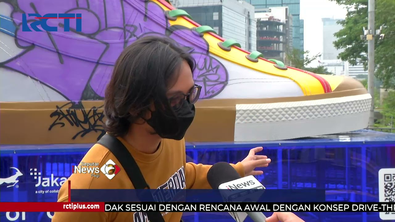 Aksi Vandalisme pada Tugu Sepatu, Warga Jakarta Kecewa #SIP 20/09