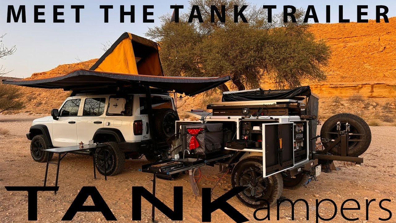 Meet our TANK 300 Trailer (and some of our upgrades!)