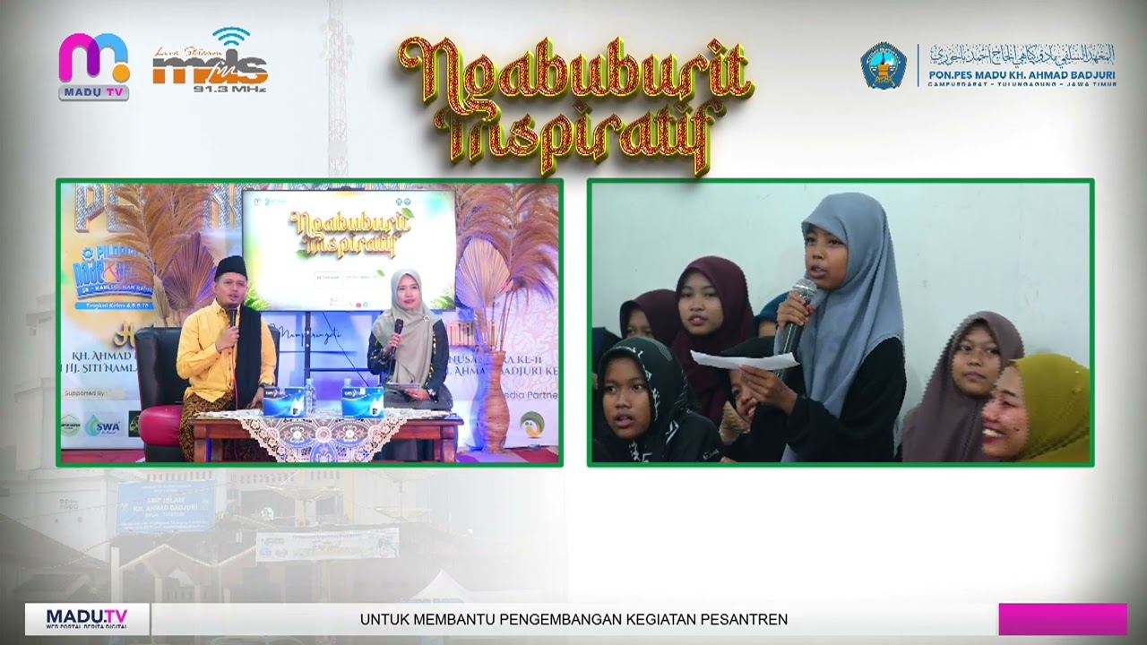 RAMADHAN PARADISE   Kontekstualisasi Dakwah di Era Milenial Bersama Prof  Dr  H  M  Muntahibun Nafis