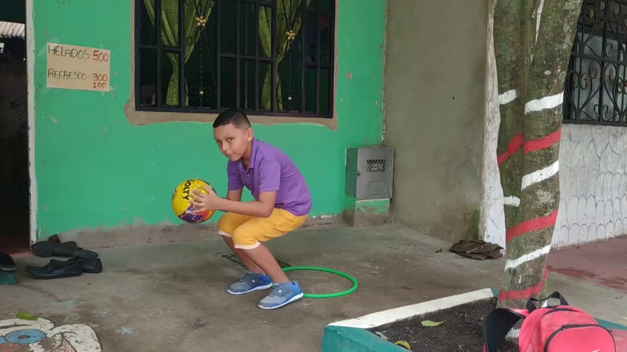 Tutorial de Patinaje–ejercicios de coordinación de los estudiantes desde casa–Inst. Xavier Doncel