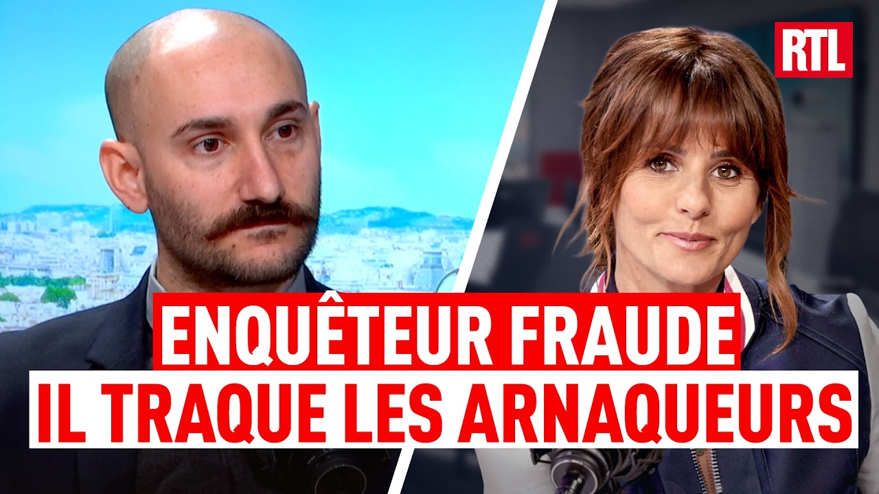 Faustine Bollaert avec Jonathan, enquêteur fraude, il traque les arnaqueurs et cyberharceleurs