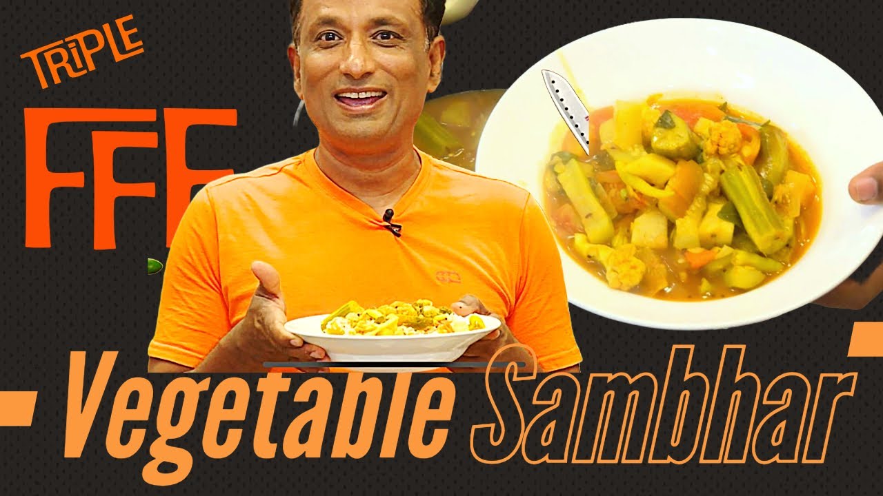 Delicious & Guilt-Free: Oil-Free Veggie Sambar for Weight Loss (FFF Challenge!)