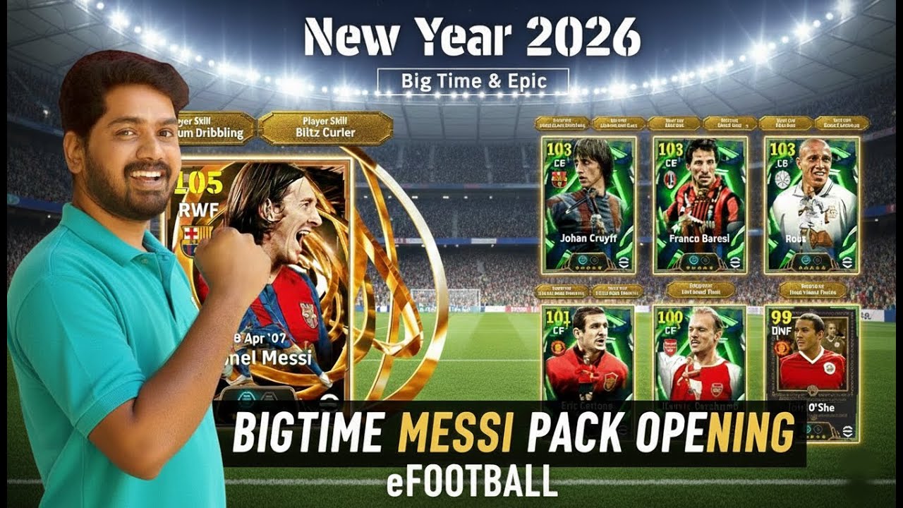 ANKARA MESSI WALKOUT?! 😱🔥 NEW YEAR PACK OPENING | eFootball