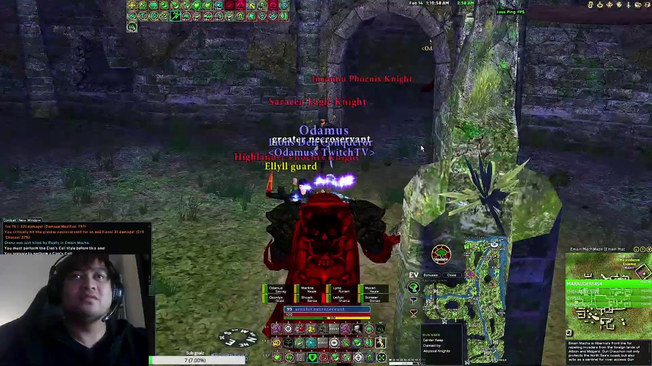 DAoC  S3 Eden Midgard! RvR Oda Grp 13.02.2026 [FR]