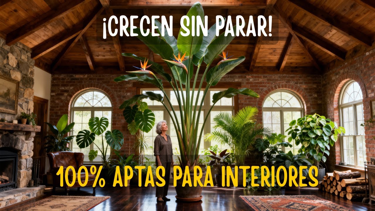9 Plantas GIGANTES de Interior | Crecen hasta el techo.