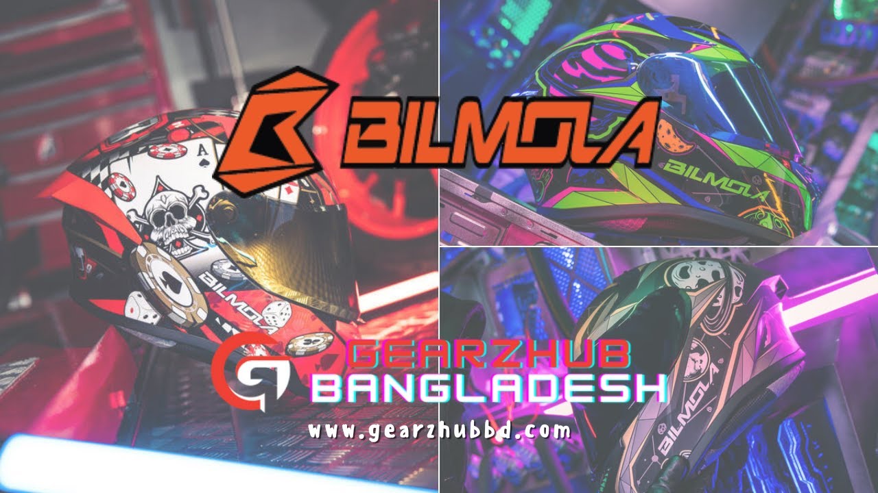 Bilmola Rapid Rs I Bilmola Full Face Helmet I Gearzhub Bangladesh