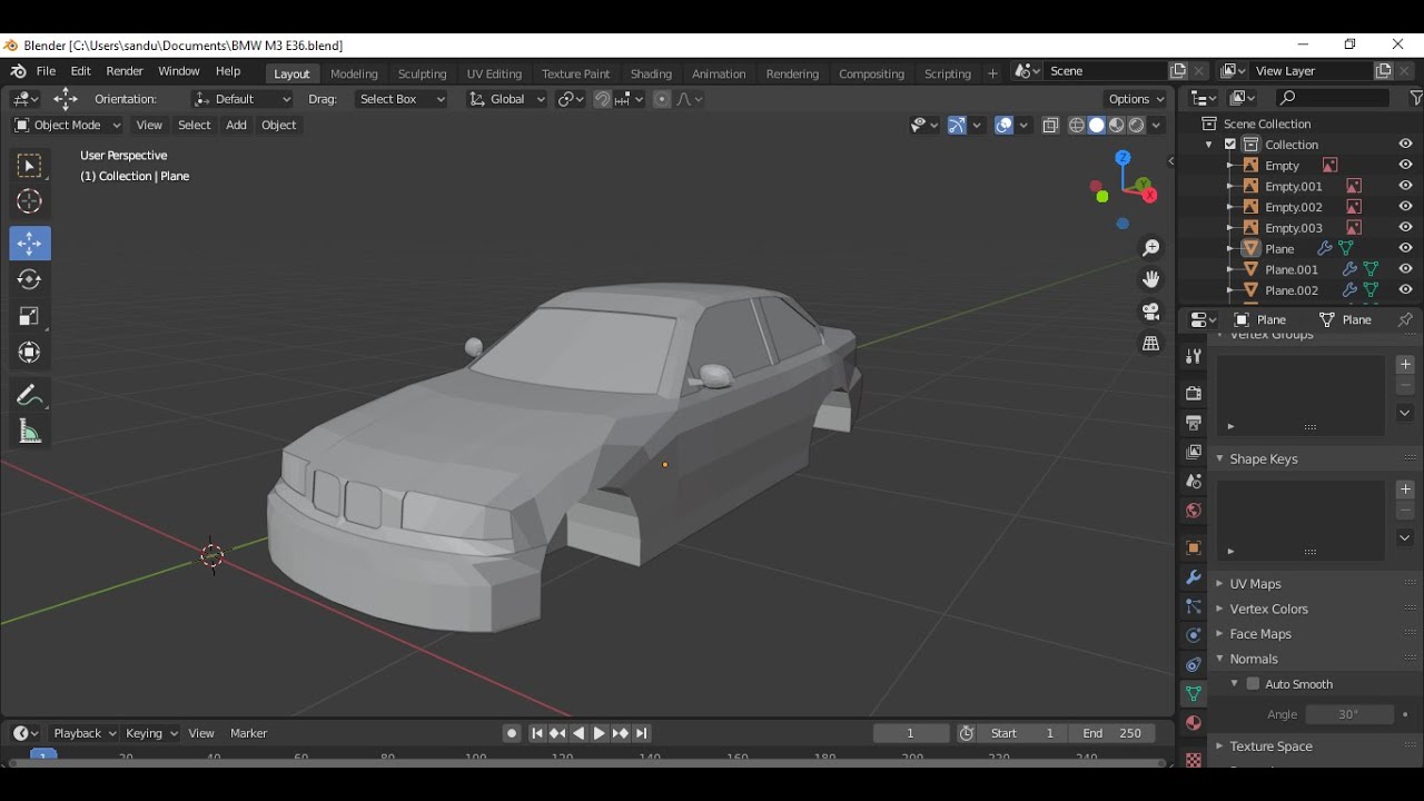 How to make a car in Blender (for Roblox)