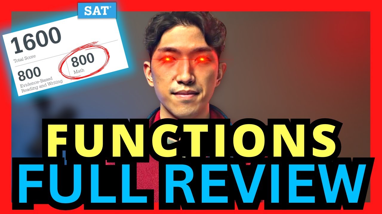 [December SAT Math] Everything You Need To Know - Functions Full Review