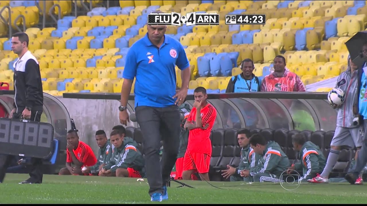 Fluminense 2x5 América-RN - Minutos Finais