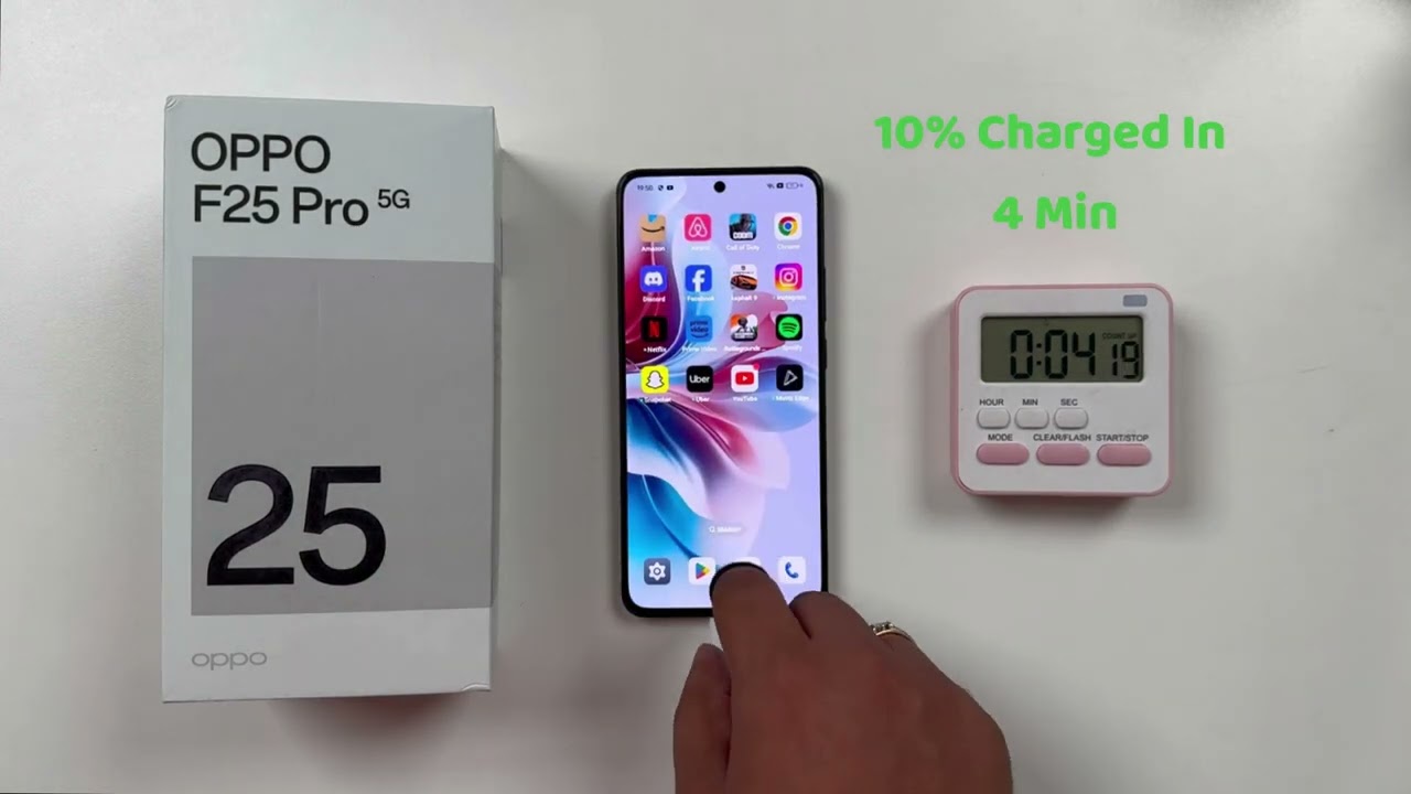 Oppo F25 Pro 5G Charging Test