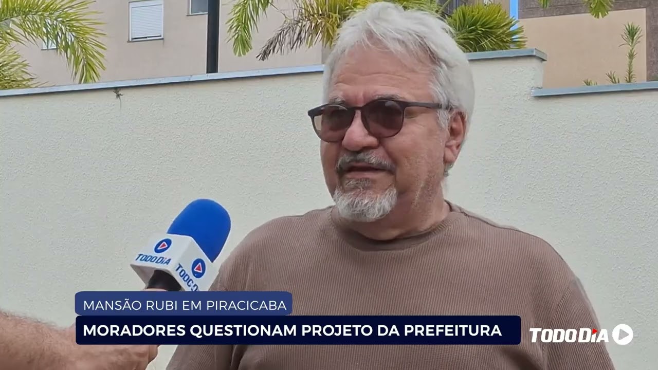 MANSÃO RUBI EM PIRACICABA: MORADORES QUESTIONAM PROJETO DA PREFEITURA