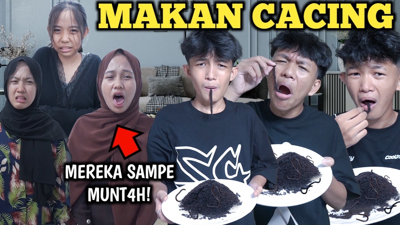 DETIK-DETIK MAKAN C4CING DI LIVE! SAMPE MUNT4H