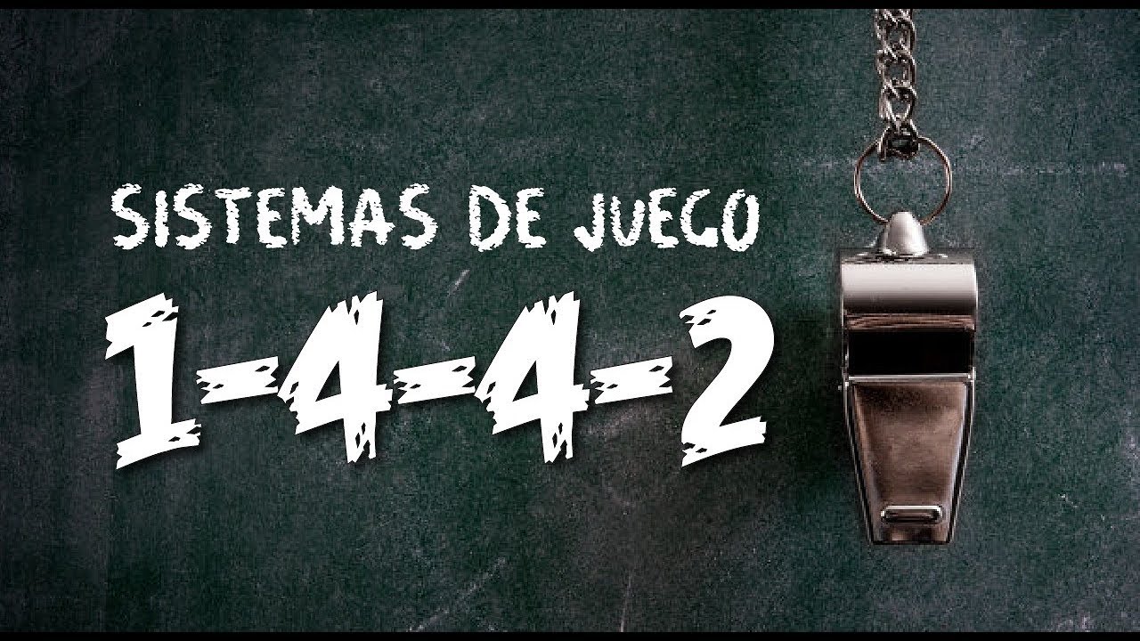 Sistema fútbol 1-4-4-2. Ventajas e incovenientes