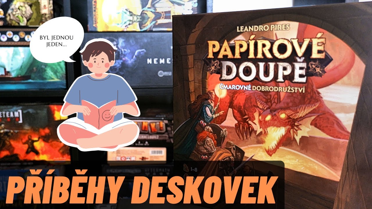 Příběhy Deskovek [Papírové Doupě: Čmarovné Dobrodružství] - Antická pevnost Dartima