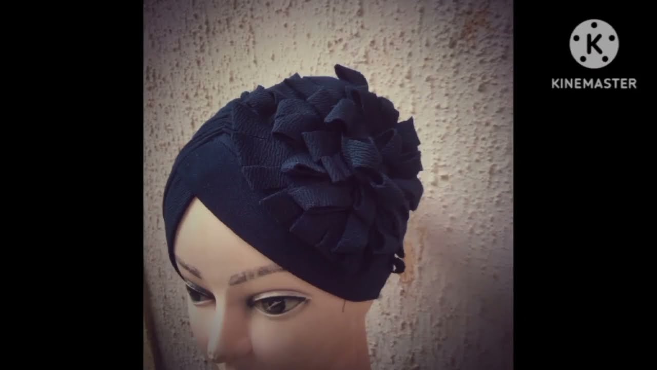 yanda akeyin hullar turbans mai tuta agefe sabon style Kuma sabon yayi
