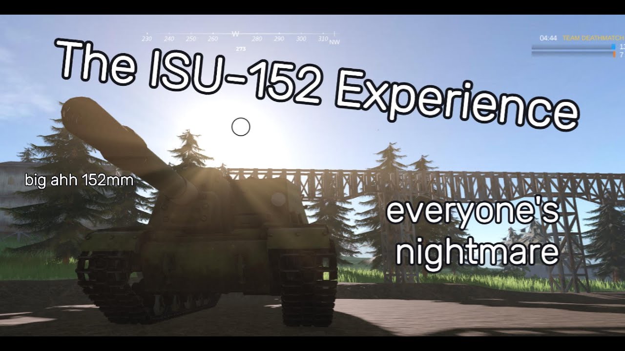 The ISU-152 Experience|Roblox|Steel Titans|