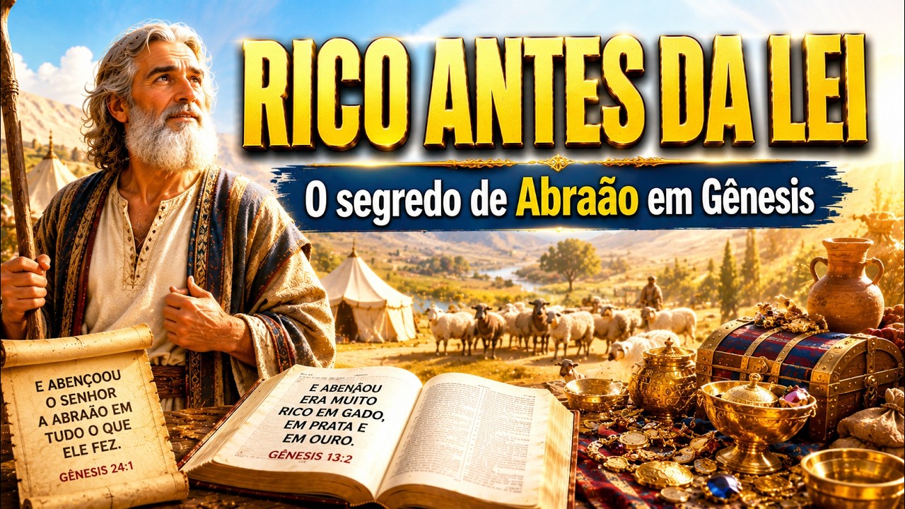 Por Que Você é Pobre e Abraão Era RICO? 6 Princípios de Gênesis Que Ninguém Te Conta!