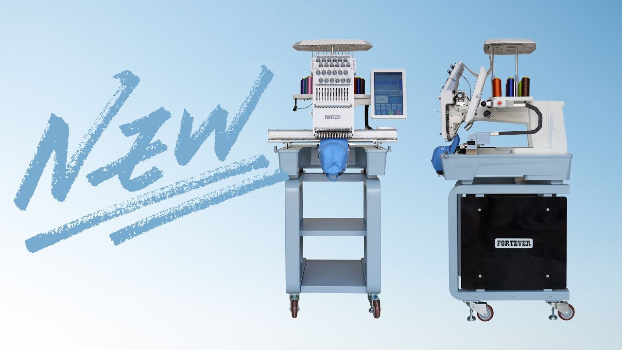 FORTEVER REAL series single head embroidery machine---new design,new innovation
