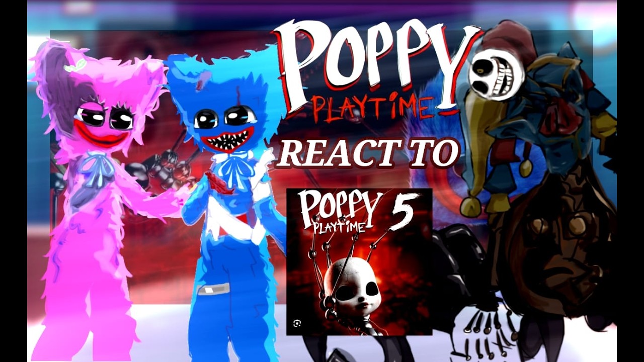 Poppy Playtime React – Chapter 5 Part 1 // Gacha Reaction