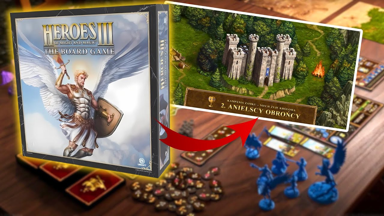 Heroes Of Might & Magic 3 Gra planszowa  - Kampania 2 ( Zamek)
