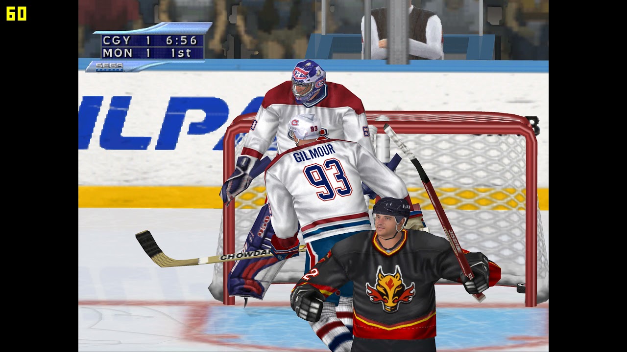 NHL 2K2 - Redream - 4K - Dreamcast 4K Series - Gameplay Only