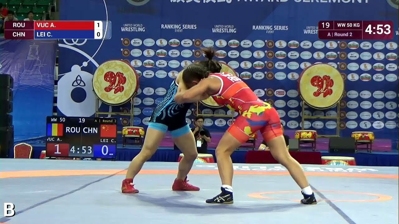 Round 2 WW - 50 kg: A. VUC (ROU) v. C. LEI (CHN)