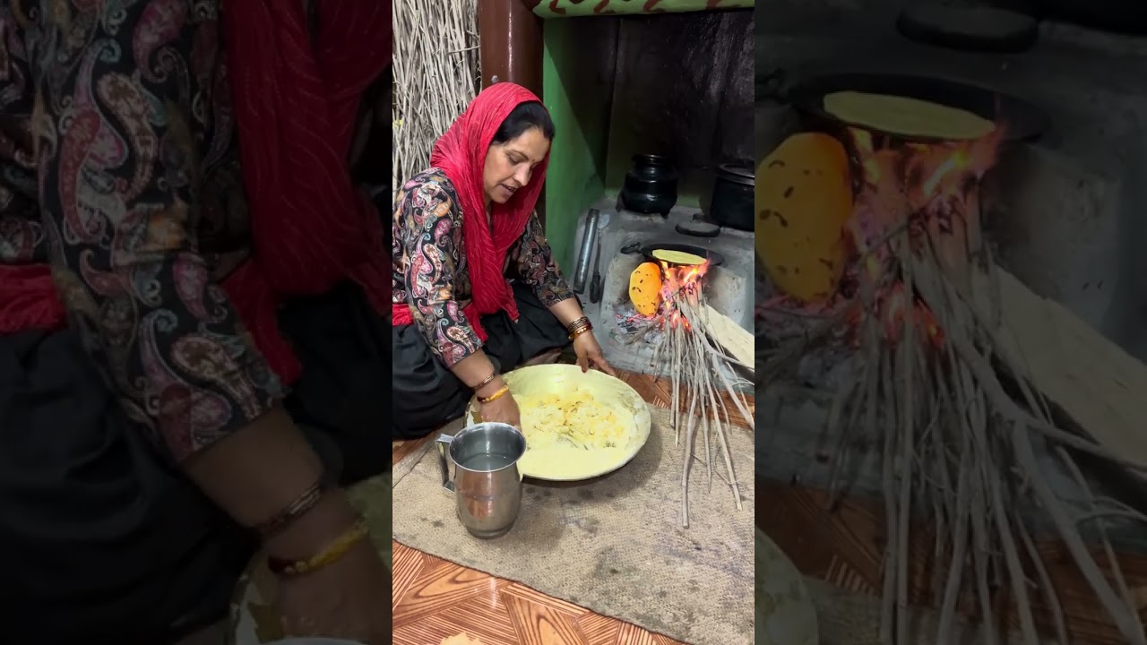 Aaj mummy Bana rahi Hai, Sarson ka saag Makki ki Roti