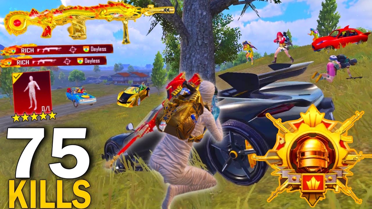 🥵 NEW BEST AGRESSIVE RUSH GAMEPLAY with/ MUMMY Set 🔥 Pubg Mobile