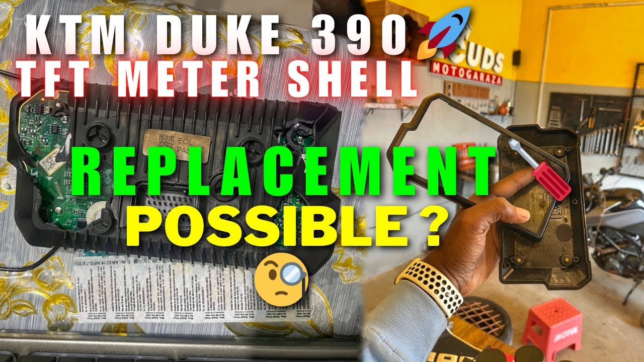 Diy Ktm duke 390 meter shell replacement | Cheap and best process to save money 💸 #ktm #viral #vlog