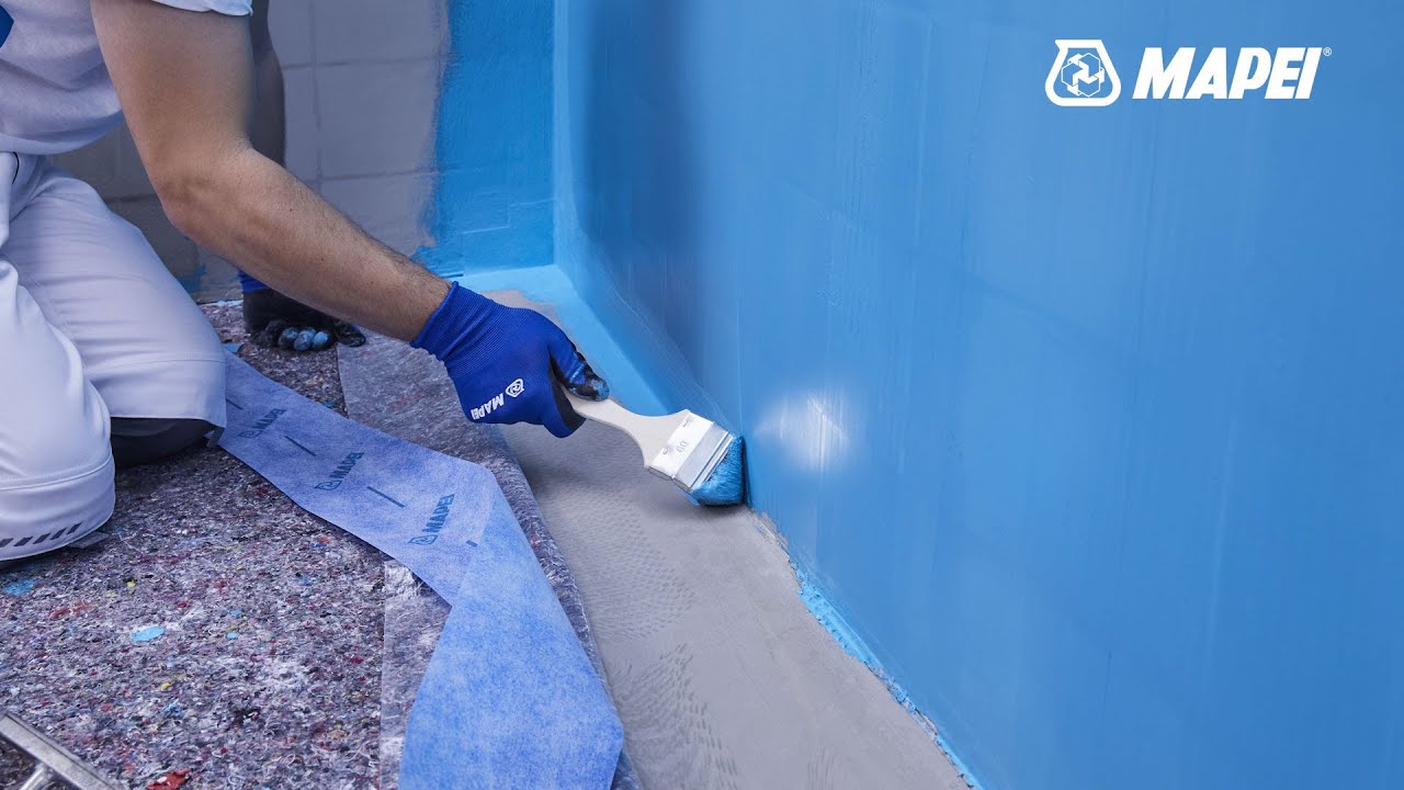 Tapete in der Dusche - wie ist das möglich? Mit MAPEI Decor Shower System!