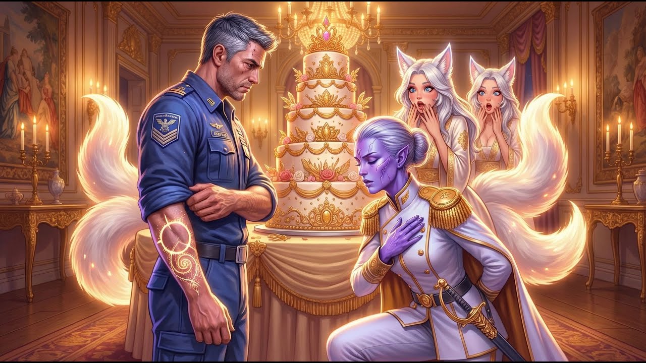 The Alien Admiral Froze at the Gala When She Recognized the Human Veteran’s Tattoo | Sci-Fi Stories
