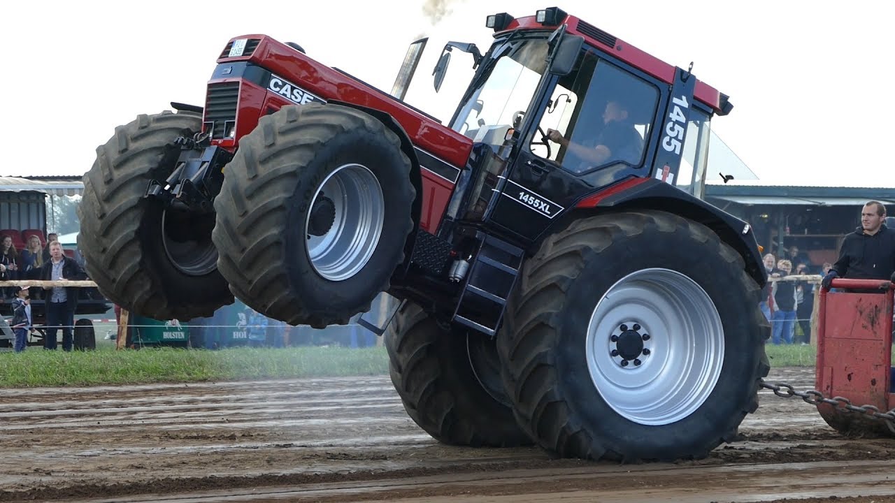 Case IH 1455XL Goes Skyhigh at Reher Trecker Treck Club 2018 | PURE POWER | Tractor Pulling Germany
