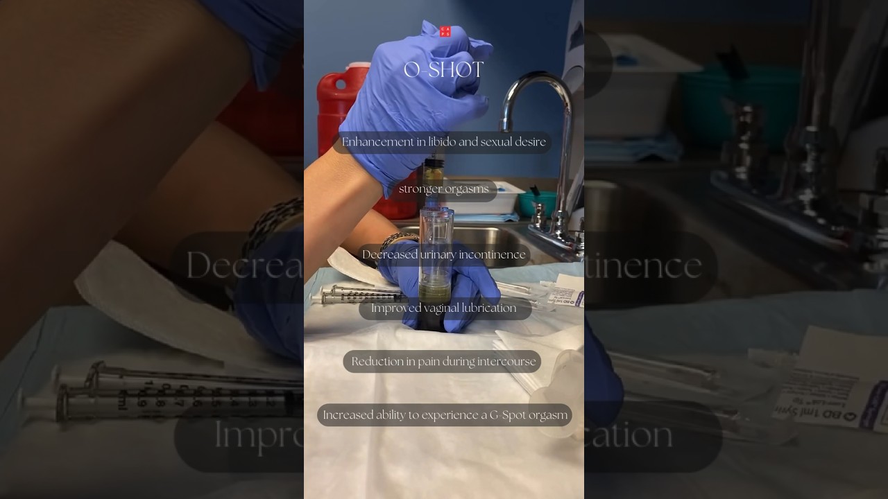 Experience a life-changing transformation with the O-Shot, also known as the Orgasm Shot!